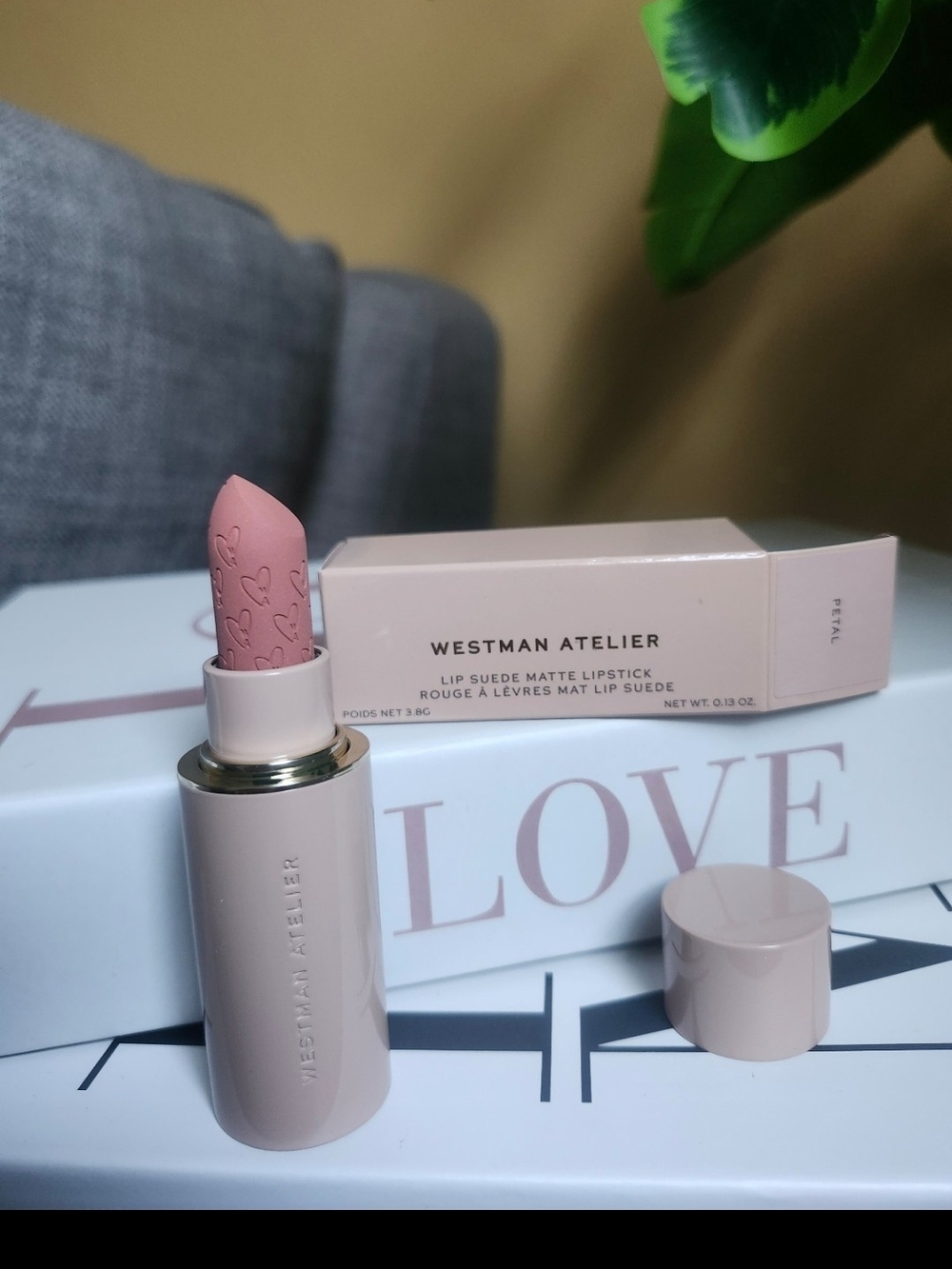Westman Atelier Lip Suede Matte Lipstick - Soft Rose # Petal